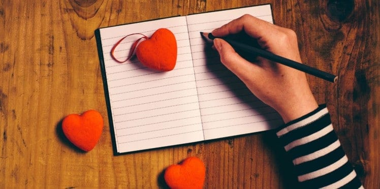 Un carnet de notes pour écrire ses émotions